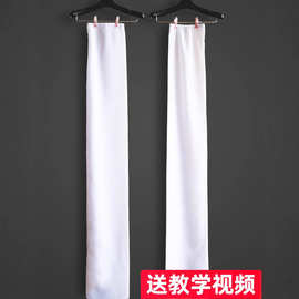 水袖单独袖子藏族舞蹈演出服装不连身戏曲古典练功服甩袖雪纺飘逸