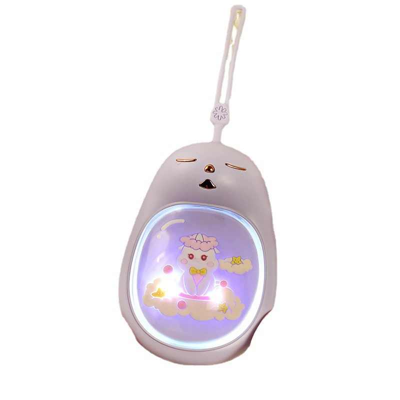 Lightweight handheld small hand warmer for elementary school students, night light, new collection, unicorn