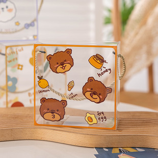 Sandwich Wrapping Paper Household Food Grade Homemade Hamburger Oil-proof Paper Bag Cut Transparent Plastic Wrapping Tape