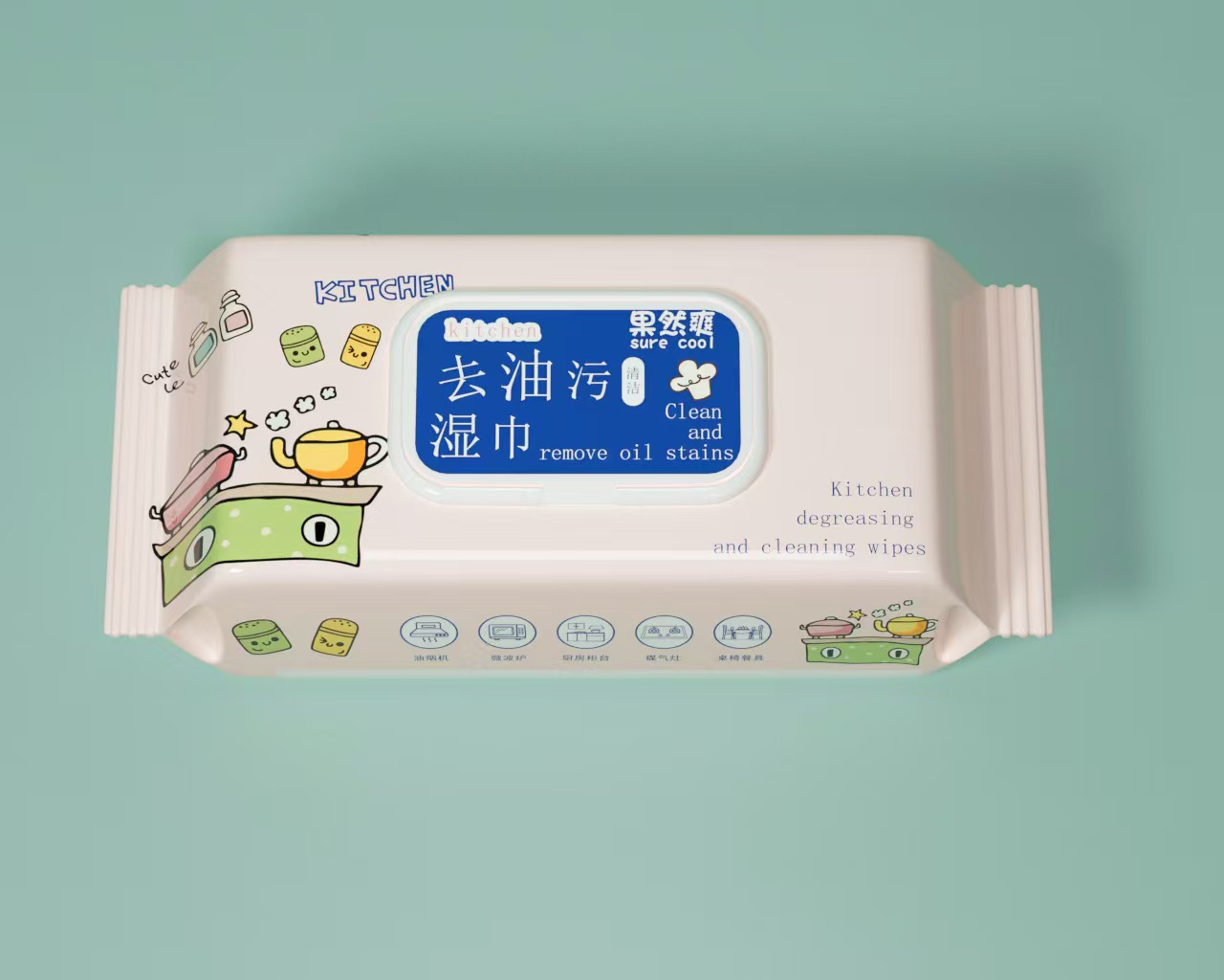 주방용 물티슈 40팩