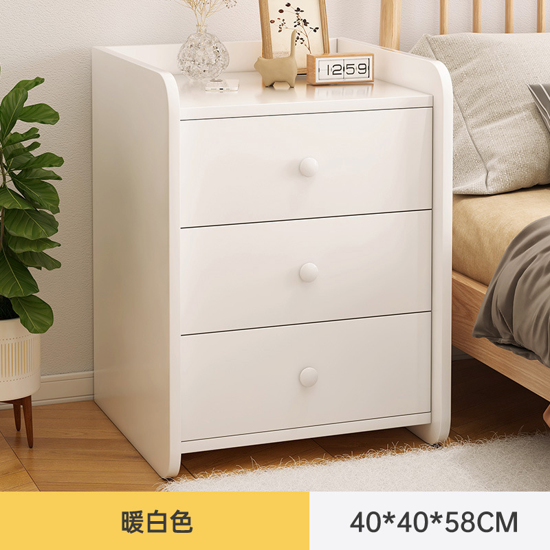 Escritorio de cabezal de cama pequeño simple estante de cama de dormitorio creativo alternativa armario de almacenamiento de artefactos