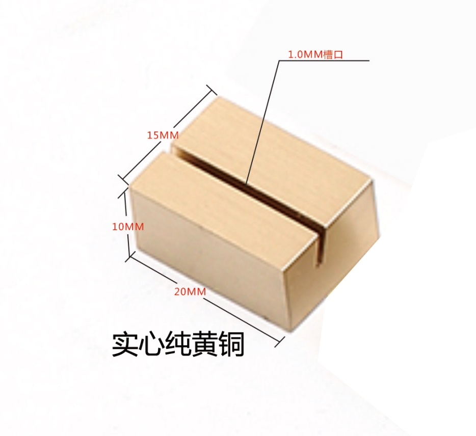 Barras de metal de latón geometría de tarjetas de visita escritorio decoración de foto soporte de tarjetas base de tarjetas simple estante de visualización