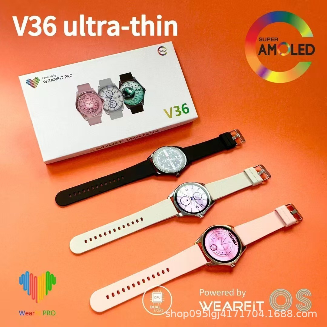 Overseas Popular V36 Smart Watch Bluetooth Call Menstrual Period Tracking Health Monitoring Exquisite Women's Sports Watch