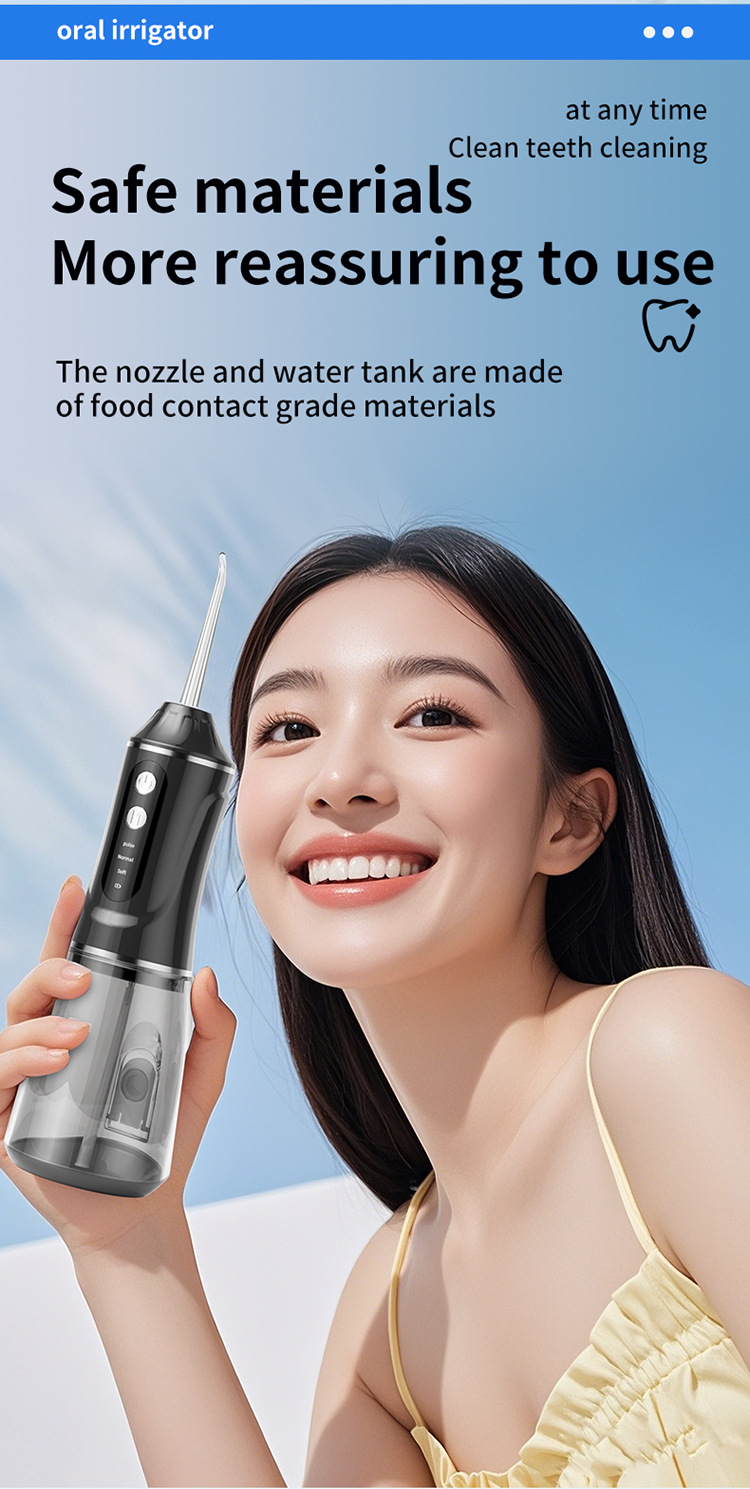 Portable Dental Irrigator, Electric Oral Cleaner, Handheld Dental Cleaner, Stone Removal, Water Flosser, Dental Floss_voghion.com