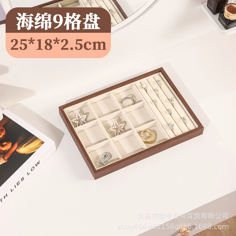 Storage Box Necklace Jewelry Velvet Drawer from Yomiego