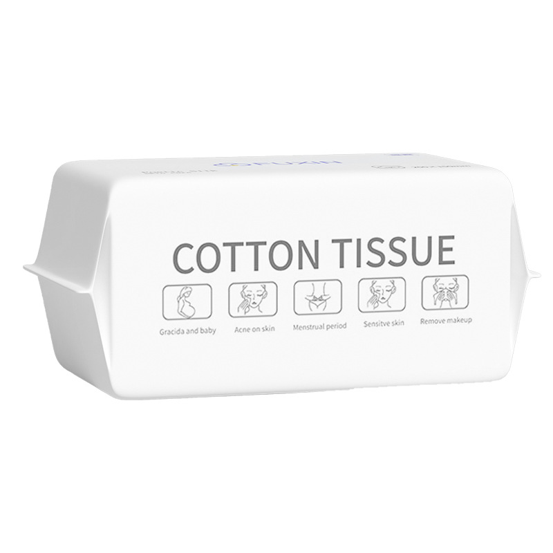 Toalla facial desechable engrosada toalla facial húmeda y seca salón de belleza toalla suave de algodón extraíble al por mayor