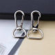 Factory in stock wholesale dog buckle bag webbing buckle jewelry buckle spring buckle ID buckle key buckle hook accessories