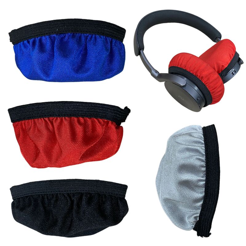 Non-Disposable Dust Cover Elastic Lycra Dust and Sweat Cover Headset Ear Cover Protective Cover Breathable Cover Non-Disposable Dust Cover Elastic Lycra Dust and Sweat Cover Headset Ear Cover Protective Cover Breathable Cover