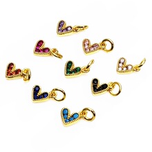 �14K��ɫ����С����΢��ʯ�����ö���쉋DIY������Ʒ���