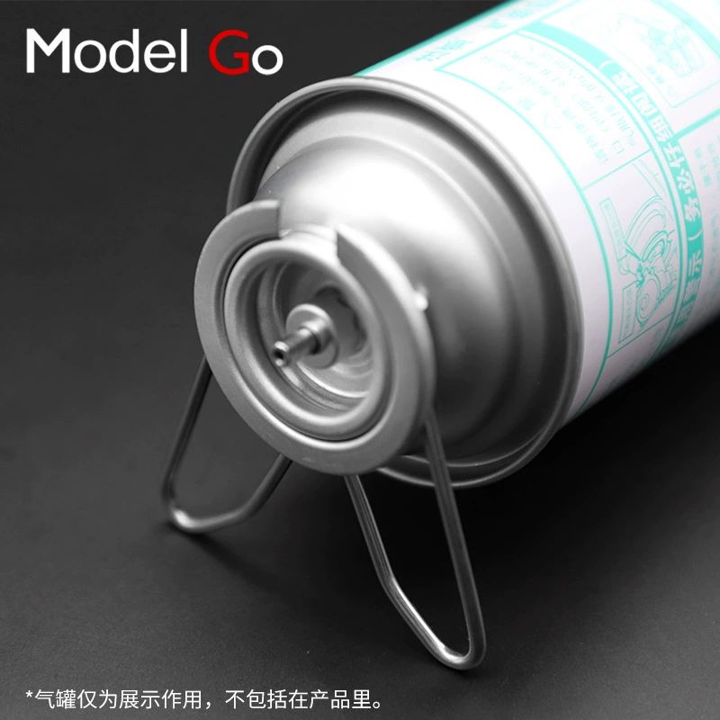 Model Go Mu Butterfly Valley Conversion Head Stainless Steel Snuel Converter Long Vitality Rotating Thread Frame