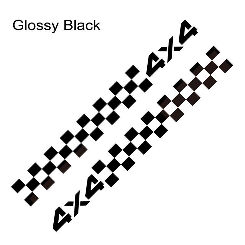 Suitable for Suzuki Jimny JIMNY model, exterior modification accessories, decorative stickers, and grid-patterned body decals