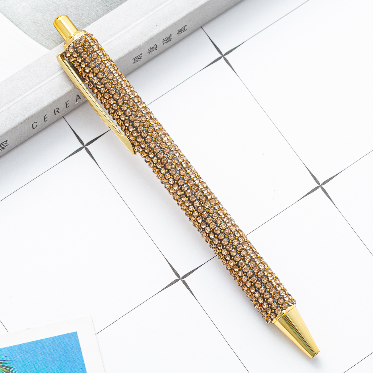 Fábrica de bolígrafo de bolígrafo de taladro de tendencia de metal creativo bolígrafo de alto valor publicitario bolígrafo de regalo al por mayor