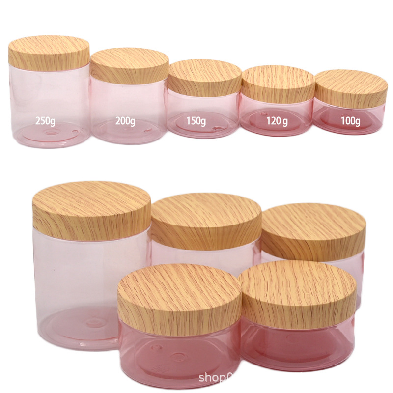 Envases cosméticos Tarro de crema sub-embalaje botella vacía máscara tarro PET crema facial botella