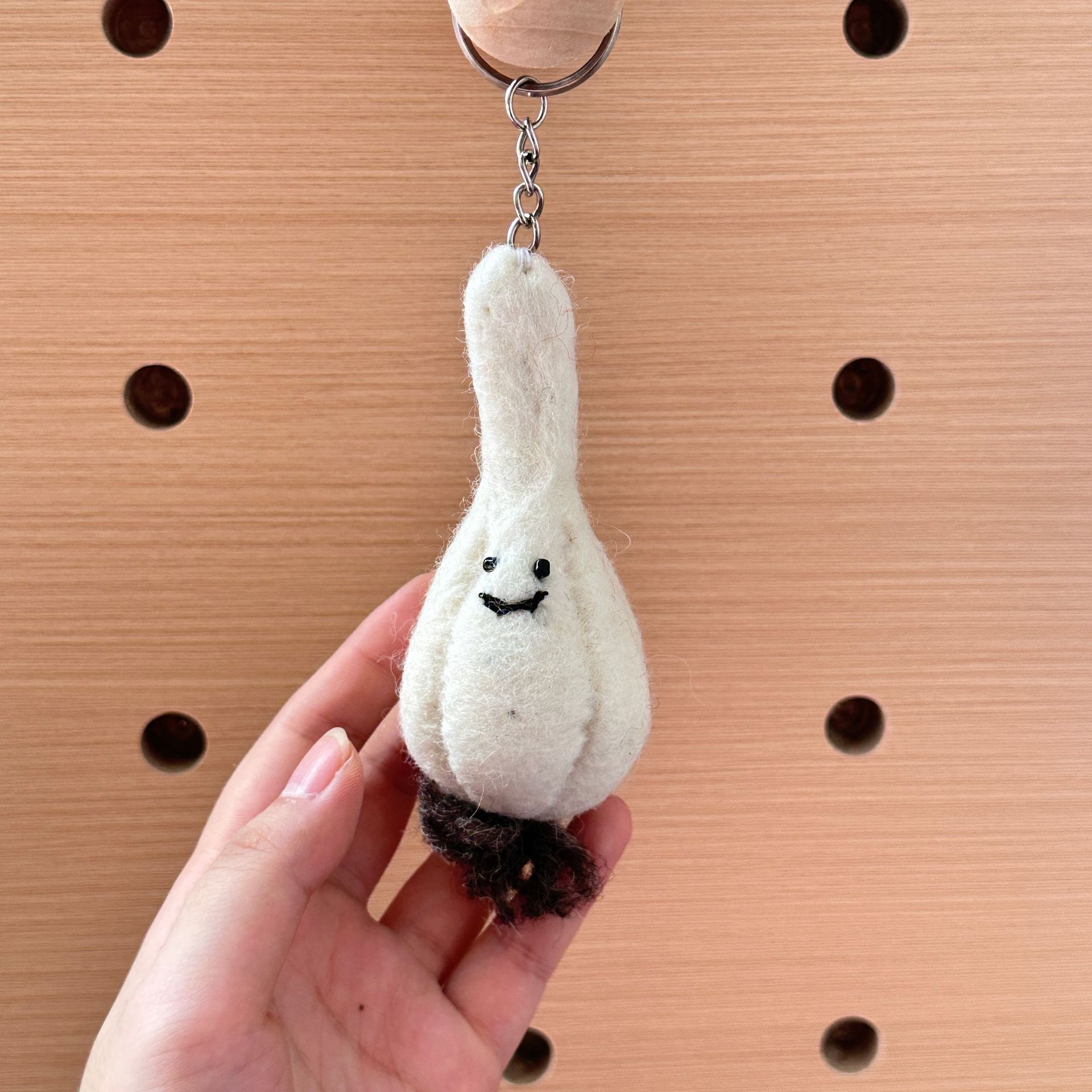 100g Weight Bag Pendant, Keychain Classification 1 Piece Quantity Holiday, Daily Occasion wool felt Material Fruit, Vegetable Pattern Cute Style 1 Piece Cute Fruit Vegetable Wool Felt Bag Pendant Keychain 36