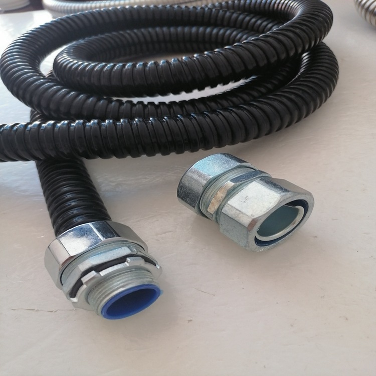 供应金属柔性万向软管 PVC包塑热浸锌穿线管Φ25