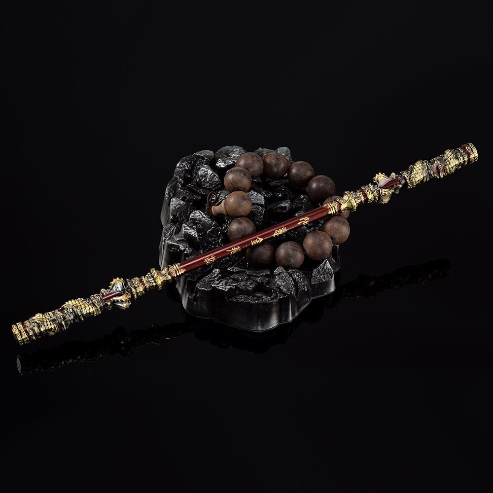 Black Myth Wukong Metal Craft Game Surrounding Gift Deluxe Collector's Edition Ruyi Gold Hoop Craft Ornaments