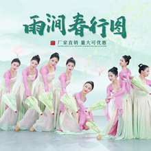 雨涧春行图同款舞蹈道具伞古典舞手持演出道具伞中国风古典古风伞