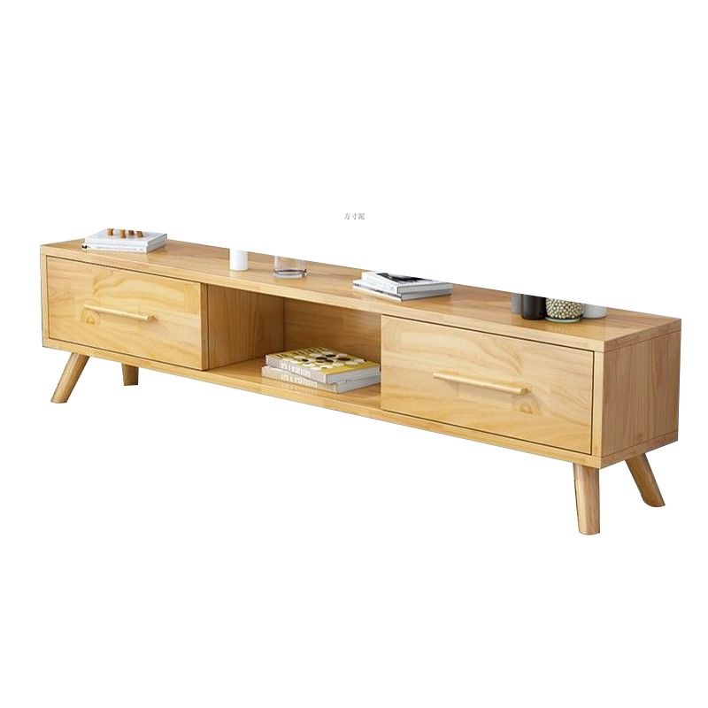 Solid Wood Coffee Table Tv Cabinet Combination Light Luxury Modern Simple Living Room Small Apartment Home Bedroom Simple Tv Cabinet