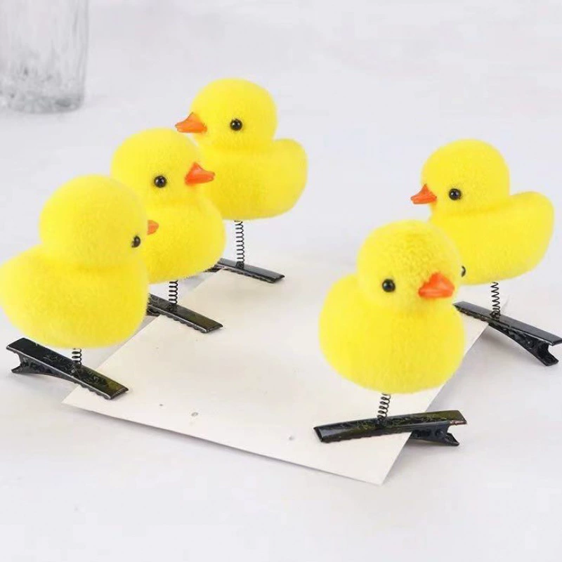B.Duck, детский аксессуар для волос, кролик, заколка‑краб, подарок на день рождения