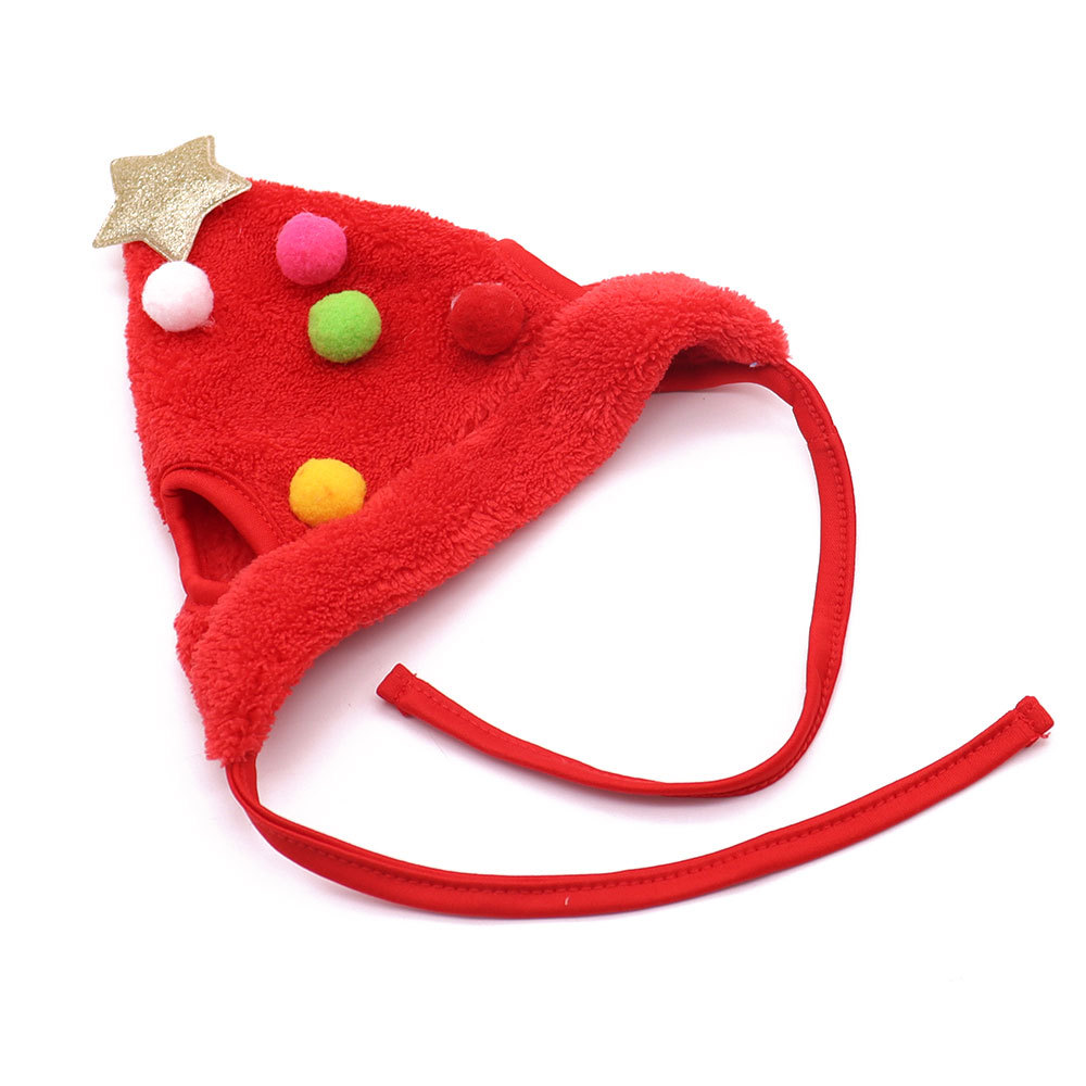 Ropa para mascotas, ropa para perros de Navidad, perros pequeños cálidos, lucha contra la ley, coki, sombrero de Navidad, gatito, ropa de otoño e invierno