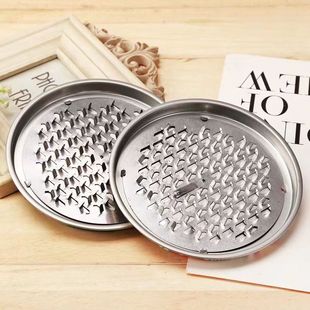 High-Quality Stainless Steel Serrated Mosquito Coil Holder, Safe, High-Temperature Resistant, Fireproof, Essential for Outdoor Camping, Household Ash Catcher