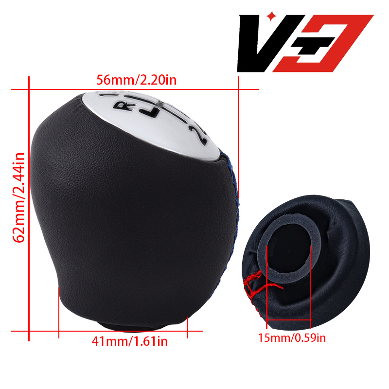 In-Stock Matte Shift Knob for Renault Opel Cars Gear Lever Handle Gear Head Accessories