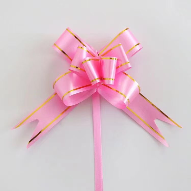 N ° 18 flor tirada a mano regalo de Navidad embalaje corbata flor decoración de la boda vacaciones cinta tirar flor fábrica al por mayor