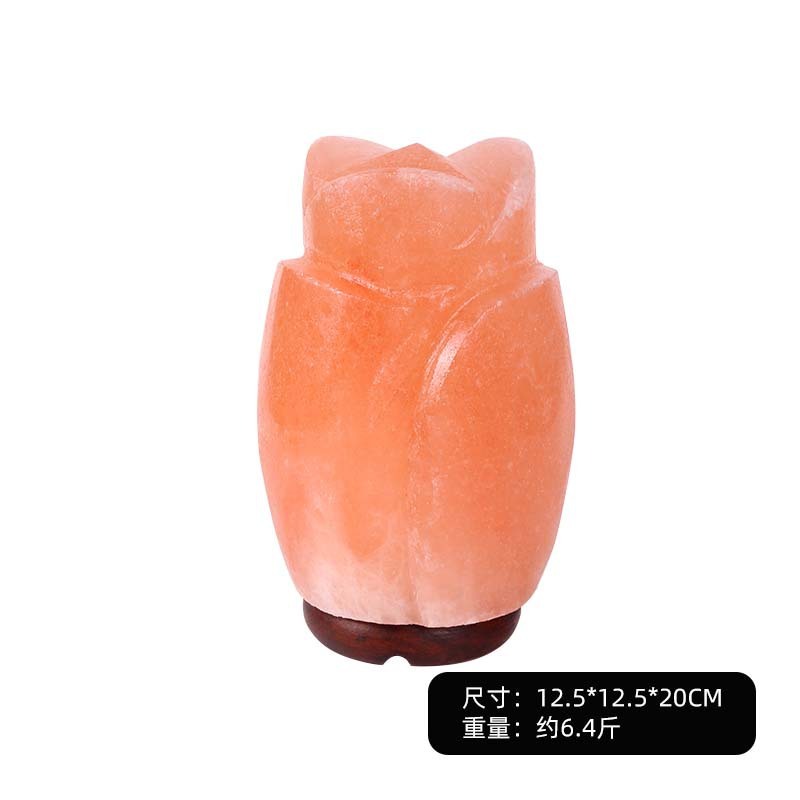 造型盐灯葫芦聚宝盆球形元宝 水晶喜马拉雅盐灯 净宅负离子灯|undefined