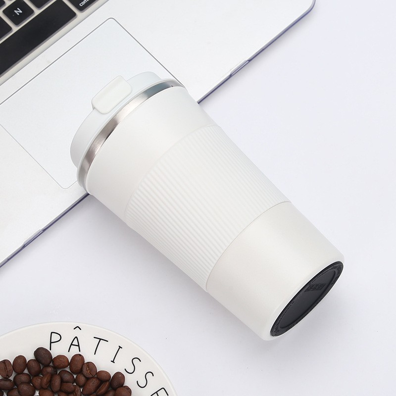 Taza Térmica de Café Inteligente de Acero Inoxidable 304 Con Tapa Portátil para Oficina y Hogar image 13
