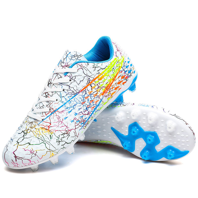 Fábrica directa Cromesi zapatos de fútbol clavos de la Copa del Mundo estudiantes adultos niños y niñas zapatos de entrenamiento AG clavos