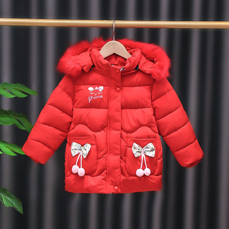 童装女童棉衣2021新款宝宝冬装上衣韩版儿童棉服小孩加厚棉袄外套