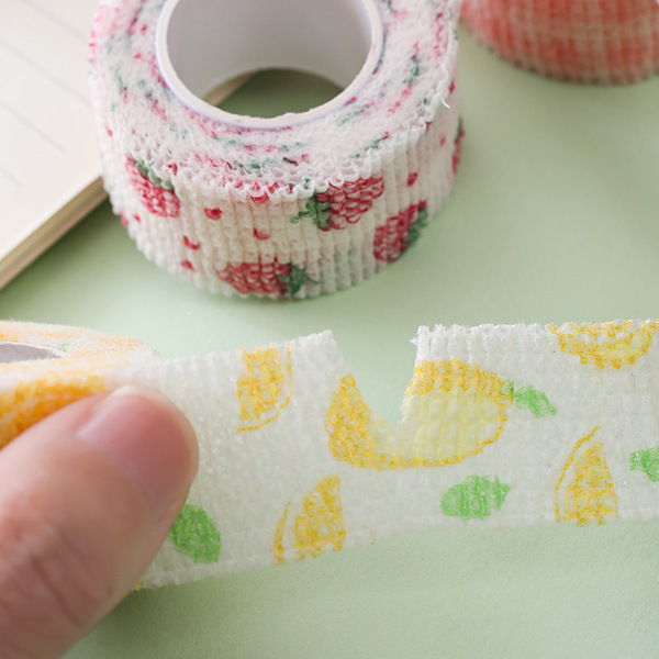 Self-adhesive travel sports elastic bandage non-woven cloth