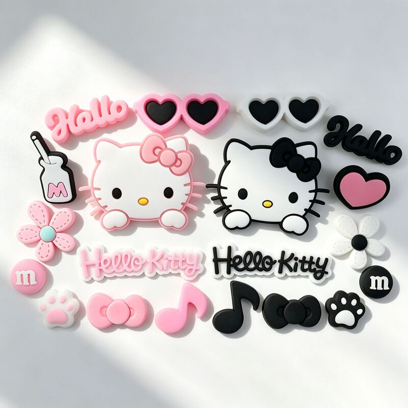 Kk Cat Bow Tie Soft Rubber DIY Accessories for Shoes, Phone Cases, and Water Bottle Decorations Kk Cat Bow Tie Soft Rubber DIY Accessories for Shoes, Phone Cases, and Water Bottle Decorations