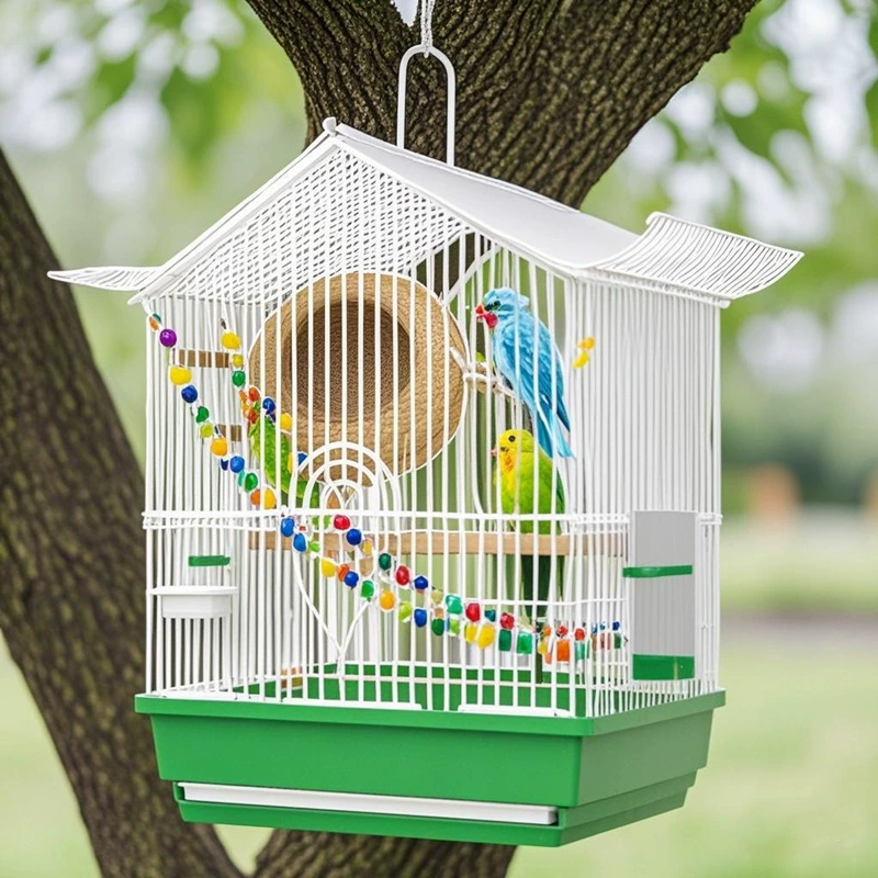 Птичья клетка попугай Птичья птичья вилла из тигровой кожи пион живой птицы голуби гнездо гнездо гнездо гнездо