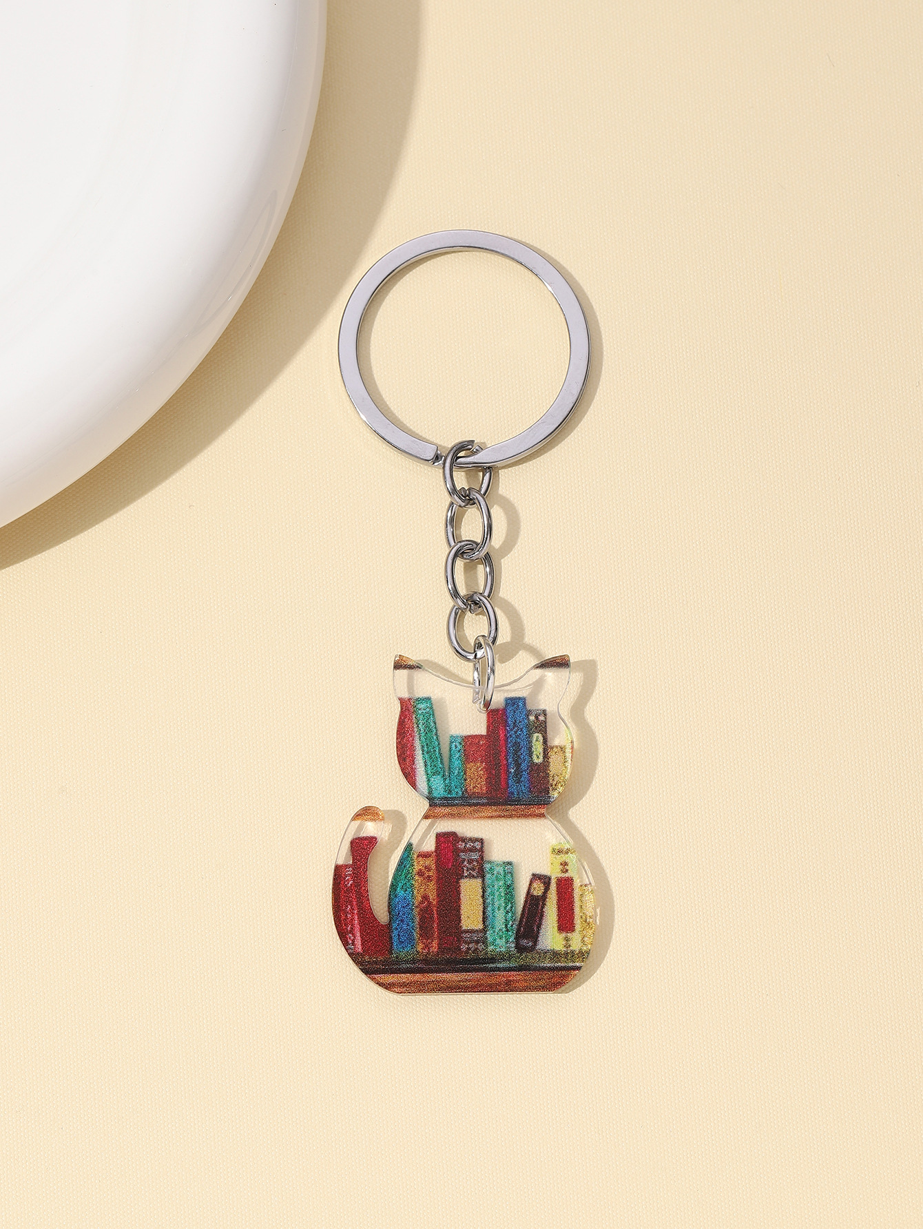 10g Weight Bag Pendant, Keychain Classification 1 Piece Quantity Daily, Street Occasion Acrylic Material Animal, Heart Shape Pattern Unisex Gender Simple Style, Classic Style Style Simple Style Classic Style Animal Heart Shape Arylic Unisex Bag Pendant Keychain 9
