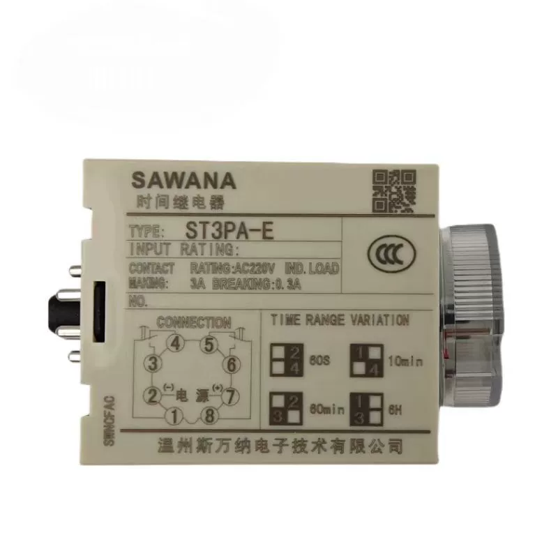 SAWANA Swana Time Relay ST3PA-E Power-on Delay