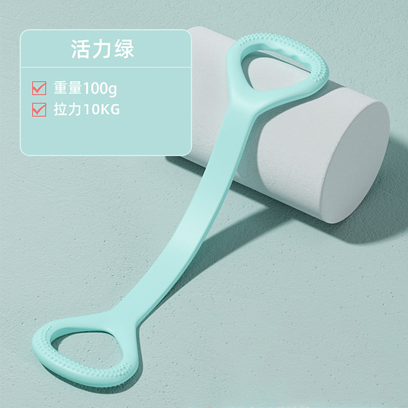 8字のラリーのヨガの弾力のフィットネスのストレッチベルトのストレッチは肩の美背のストレッチの神器の八の字の抵抗の縄を開けます。|undefined