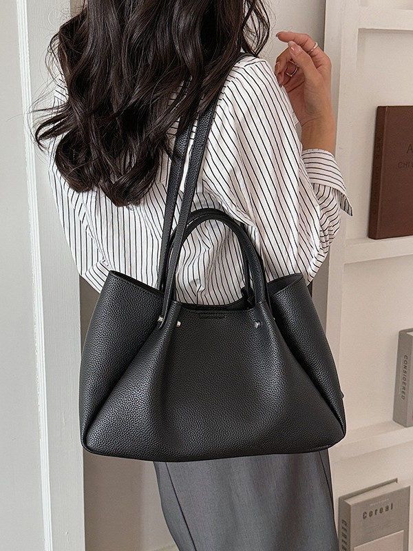 Bolso coreano nicho bolso de brazo bolso de mujer 2026 nueva gran capacidad de transporte universal bolso de hombro