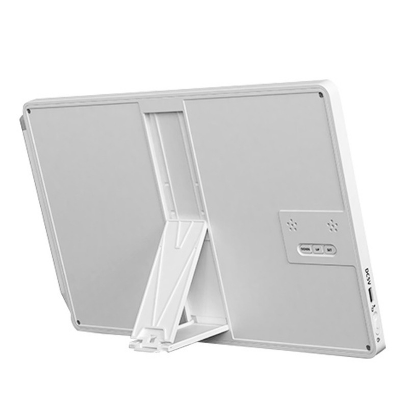 Tableta de escritura LCD recargable de 10 pulgadas, tablero de escritura con luz LCD, calendario, tablero de notas de oficina, tablero de mensajes, tablero de dibujo a mano.