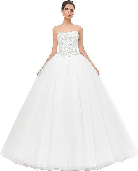 Comercio exterior transfronterizo vestido de novia vestido de novia grande vestido vestido de novia corte de cintura delgada vestido de princesa mujer