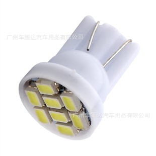Car Led Width Light T10 1206 3020 8Smd Reading Light License Plate Light Door Side Light