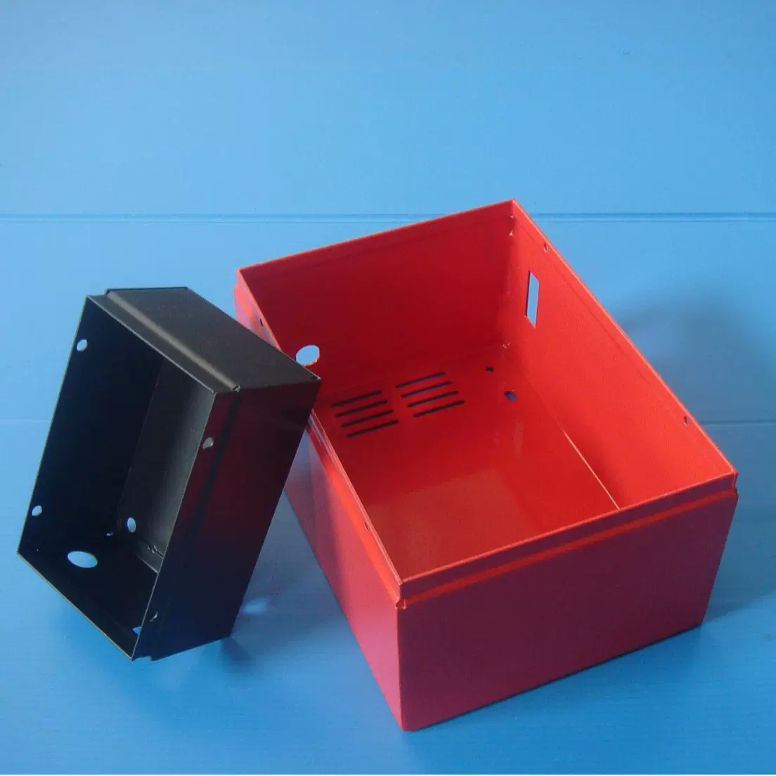 定制CNC钣金加工件 电子产品铝型材外壳 机床冲压外壳来图来样