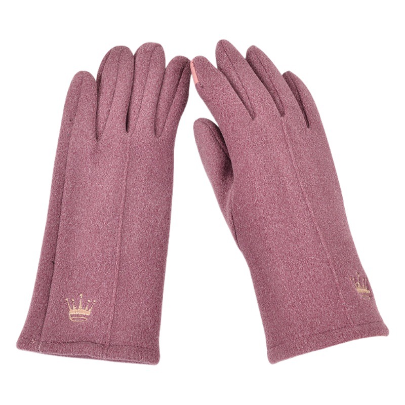 Nuevas guantes de terciopelo de conejo, terciopelo alemán cálido, engrosados, compatibles con pantallas táctiles para ciclismo, resistentes al viento, impermeables, guantes de ciclismo de invierno para mujeres y hombres, venta al por mayor.