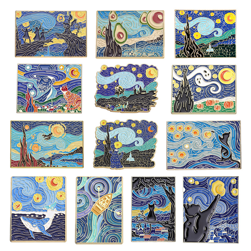 New creative Van Gogh oil painting series versatile niche style…