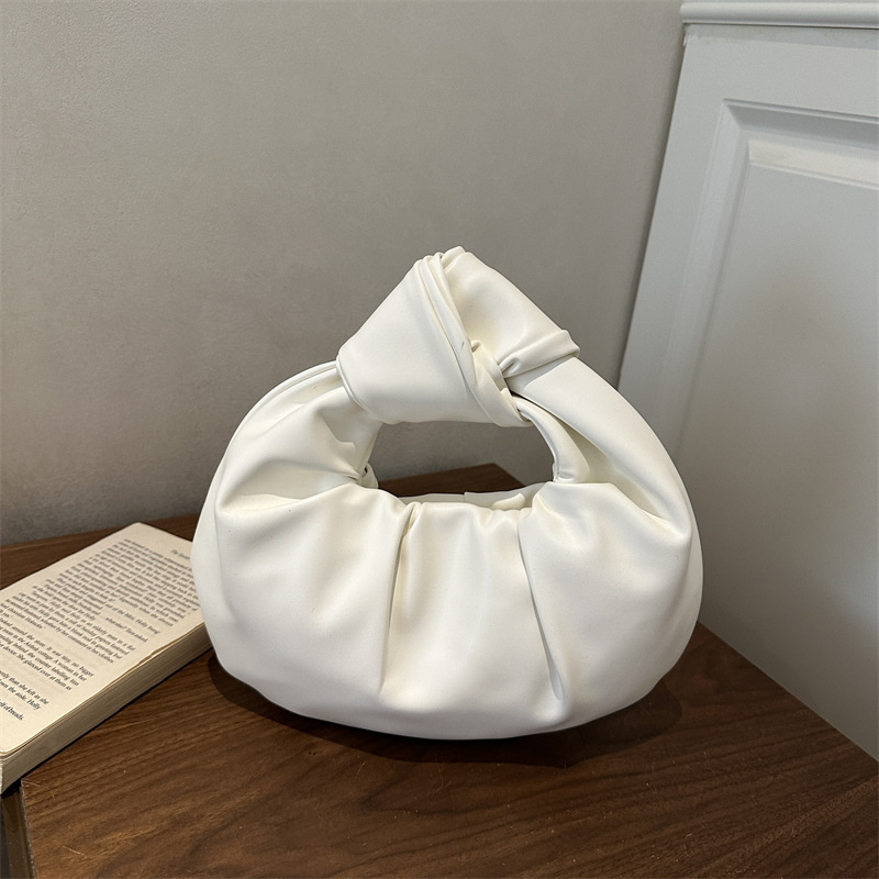 Unique Niche Design Pleated Bag 2026 New Women's Bag Summer Trendy Versatile Handbag Wristlet Bag