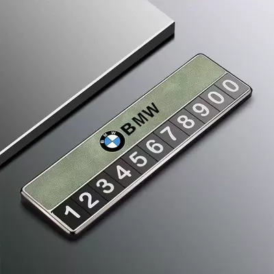 parking blade I325 mobile – Nömrəli dayanma kartı - special-parking-number-plate-for-bmw-cangling-green