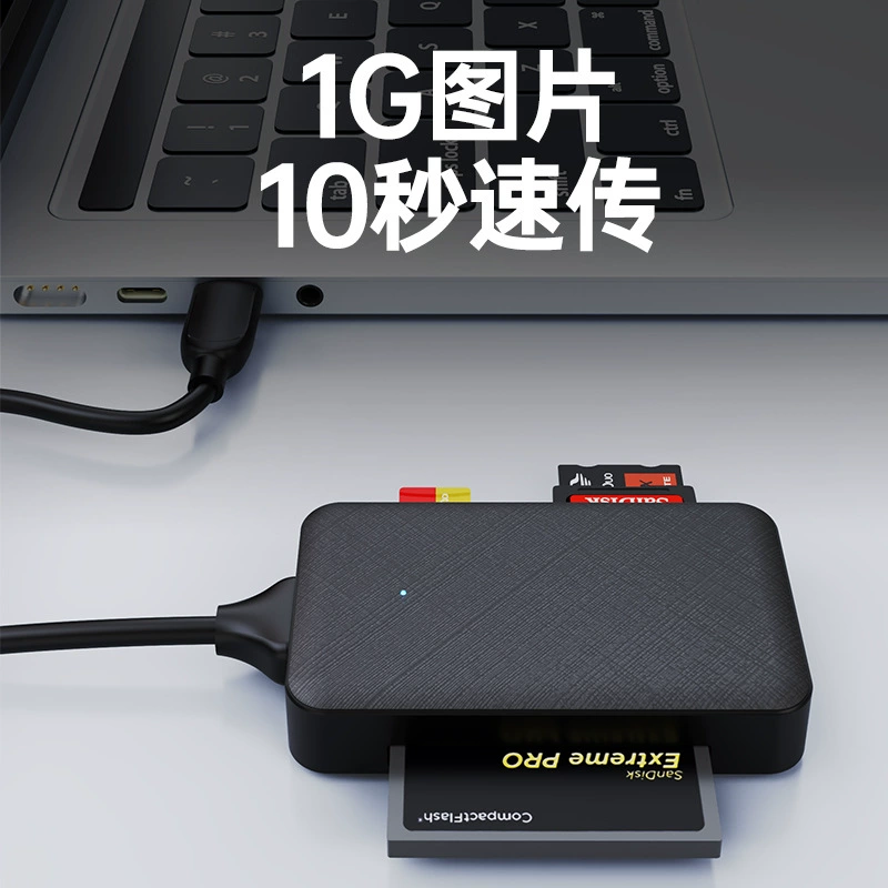USB/Type-C многофункциональный считыватель карт CF/SD/TF/MS USB-C все-в-одном