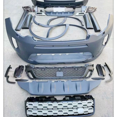 Taillights and Front Bumper, Bumper