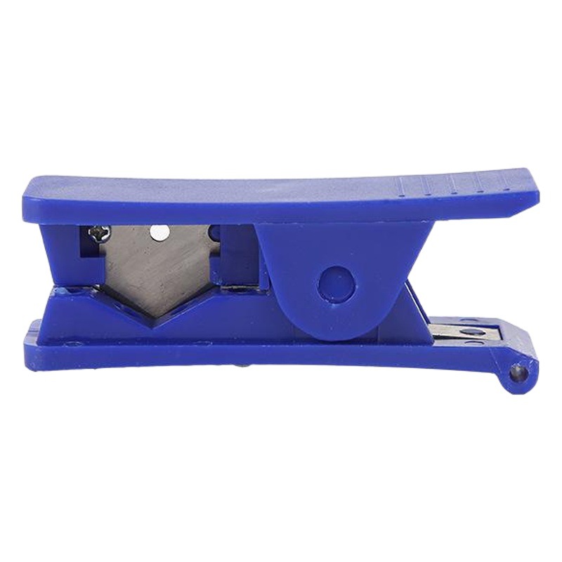 Suministro de tijeras para tuberías de aire QGJ-01, cortadores de tuberías de PE pequeños de cuatro colores, separadores de mangueras, cuchillos para cortar tuberías de PU al por mayor.