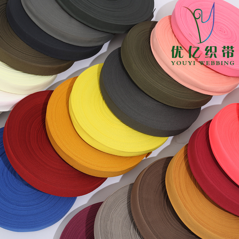 Cinta de poliéster de colores para zapatos, sombreros, ropa, bolsos, colchones, delantales, tiras de ribete, tiras de ribete de malla de poliéster. image 3